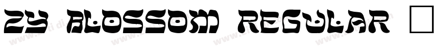 ZY Blossom Regular字体转换